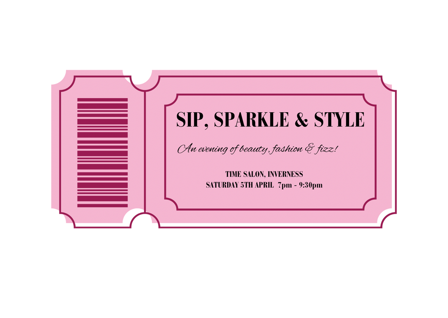 Sip, Sparkle & Style Ticket